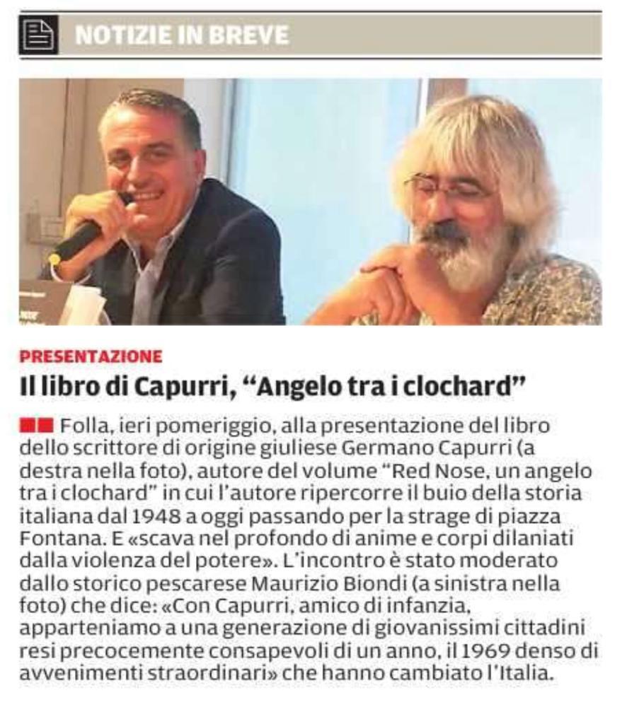 Presentazione libro di G. Capurri