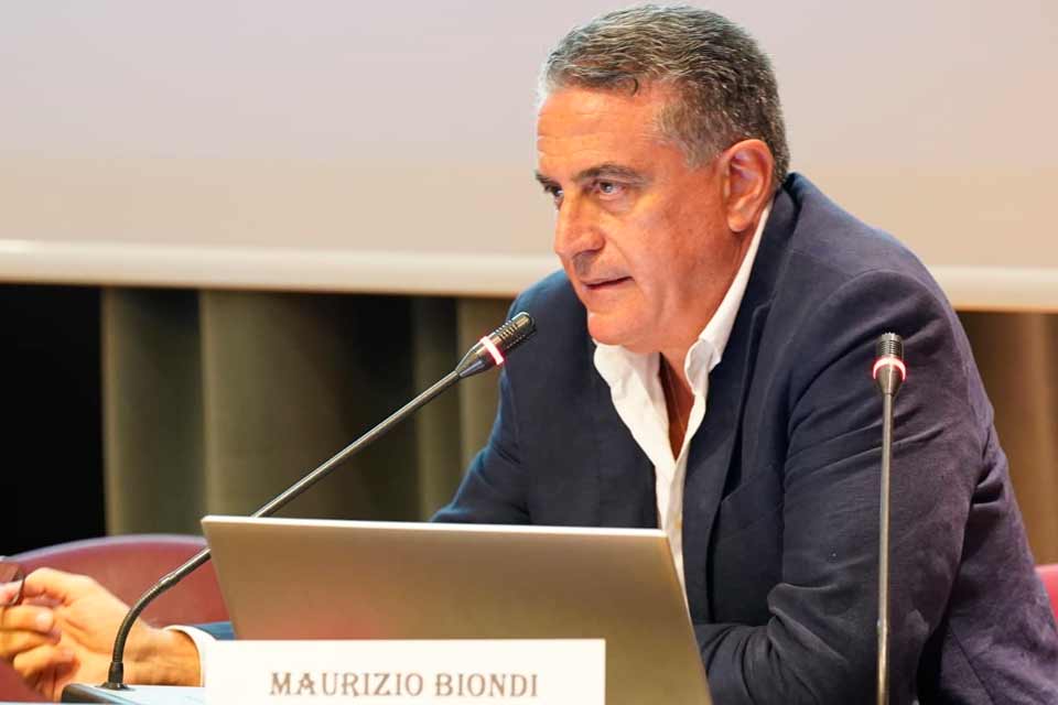 Associazione AGAF Pescara - Il Presidente Maurizio Biondi durante una conferenza