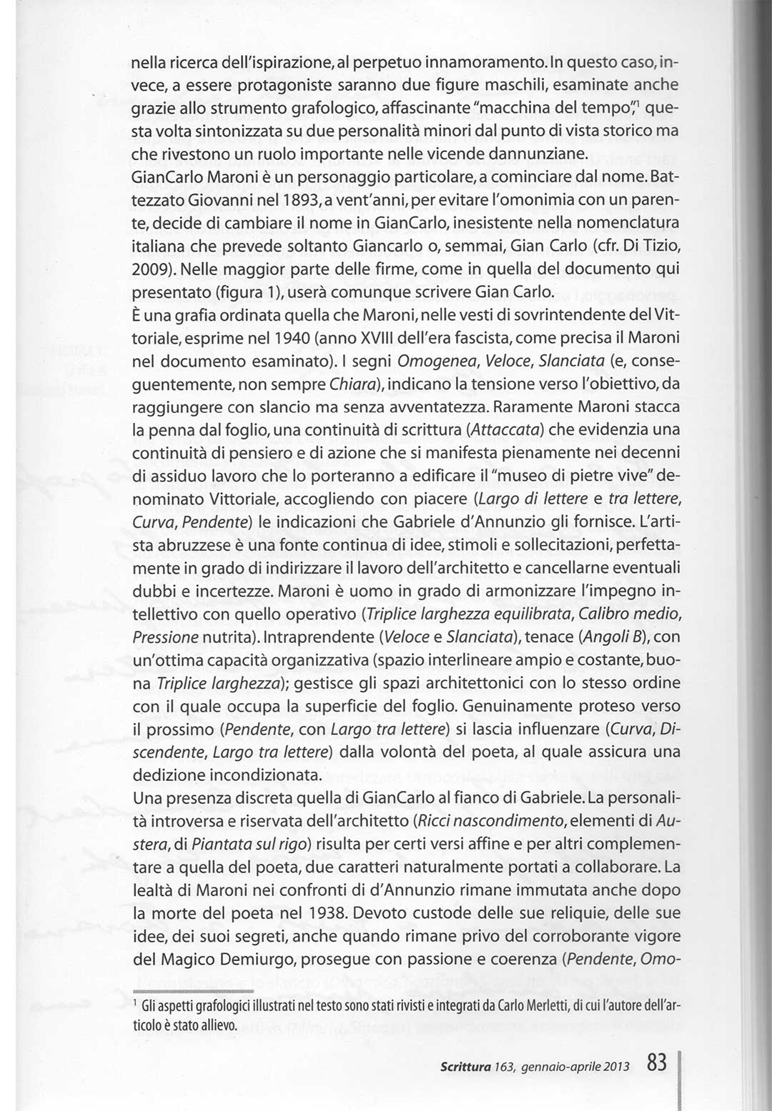 Articolo di Maurizio Biondi - Gli Uomini di D'Annunzio - pag.2